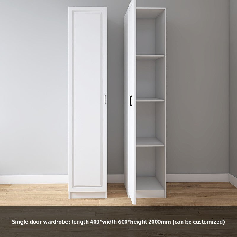 Corner Wardrobe Household Bedroom Small Apartment Solid Wood 90 Degree Master Bedroom Corner 7-character L-shaped Corner Wardrobe Combination Storage