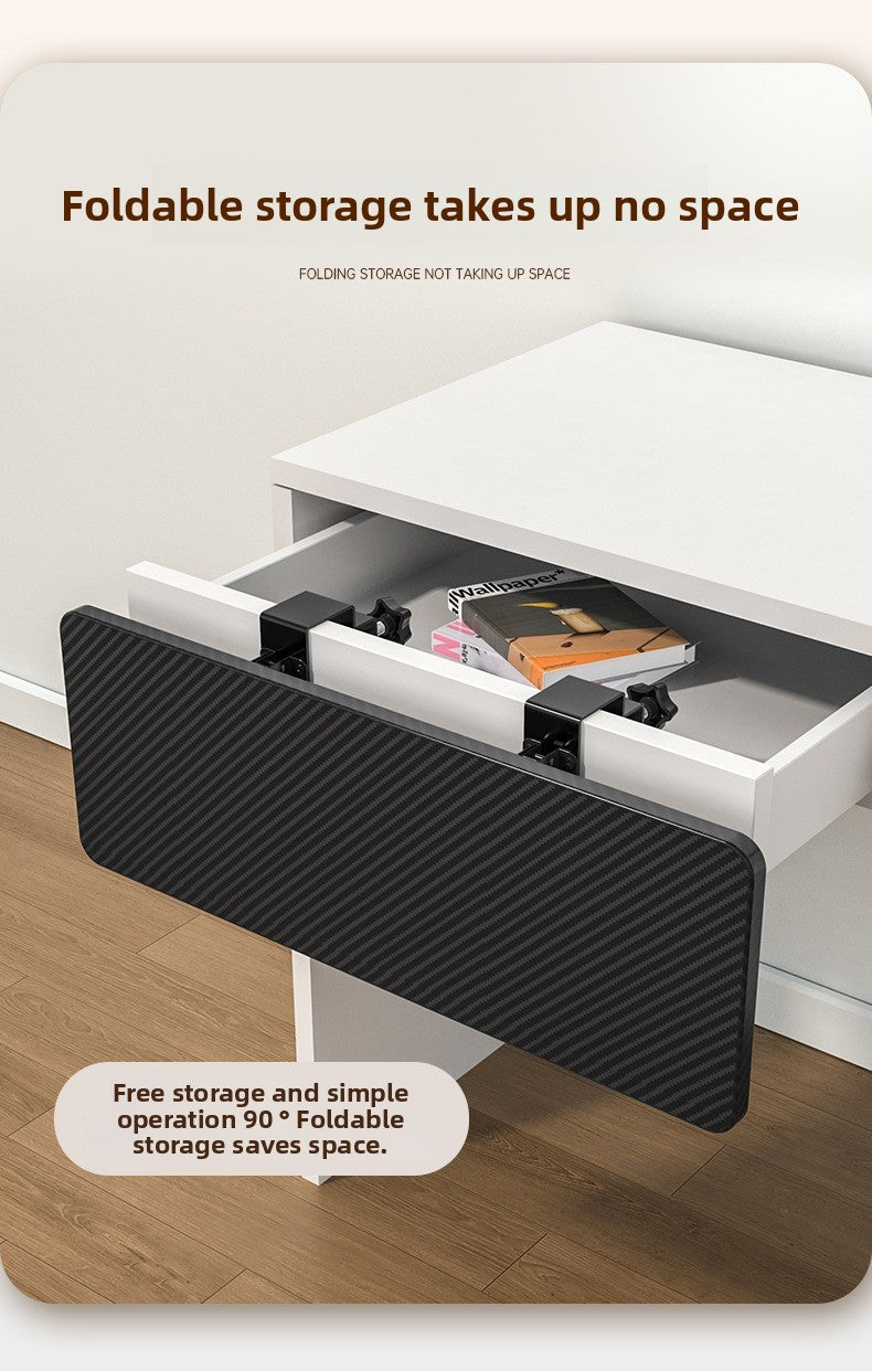 Desktop Extension Board No Punching, Table Lengthened and Widened Extension Board with Drawers Available, Desk Extended Wrench Bracket