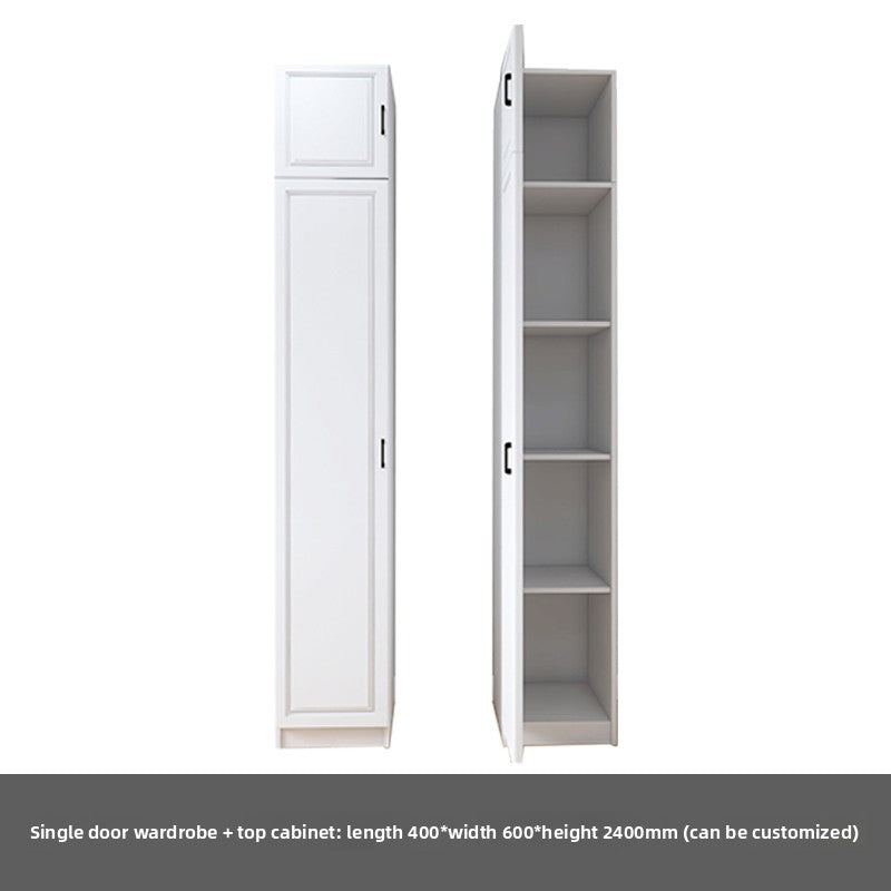Corner Wardrobe Household Bedroom Small Apartment Solid Wood 90 Degree Master Bedroom Corner 7-character L-shaped Corner Wardrobe Combination Storage