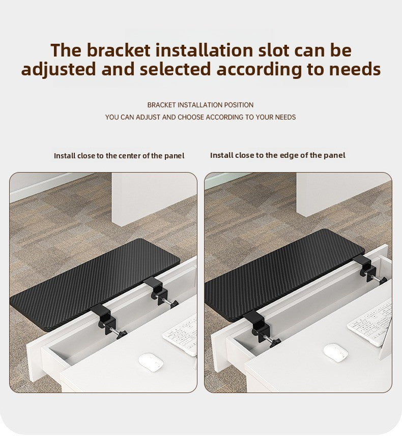Desktop Extension Board No Punching, Table Lengthened and Widened Extension Board with Drawers Available, Desk Extended Wrench Bracket