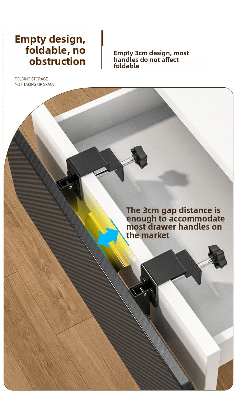 Desktop Extension Board No Punching, Table Lengthened and Widened Extension Board with Drawers Available, Desk Extended Wrench Bracket