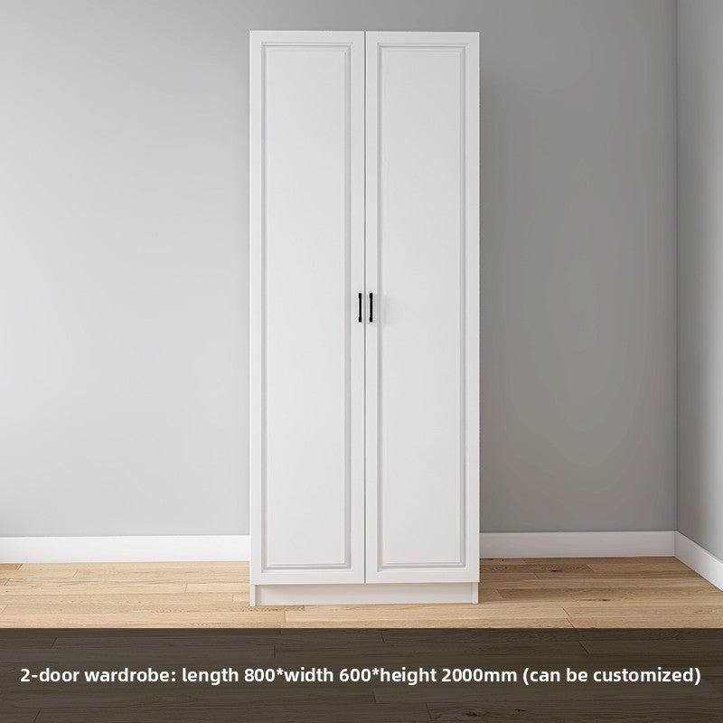 Corner Wardrobe Household Bedroom Small Apartment Solid Wood 90 Degree Master Bedroom Corner 7-character L-shaped Corner Wardrobe Combination Storage