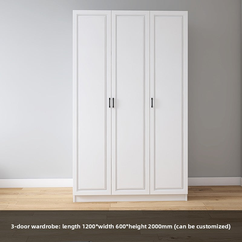 Corner Wardrobe Household Bedroom Small Apartment Solid Wood 90 Degree Master Bedroom Corner 7-character L-shaped Corner Wardrobe Combination Storage