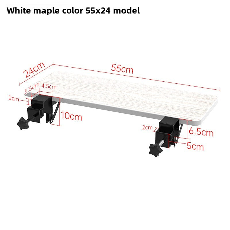 Desktop Extension Board No Punching, Table Lengthened and Widened Extension Board with Drawers Available, Desk Extended Wrench Bracket