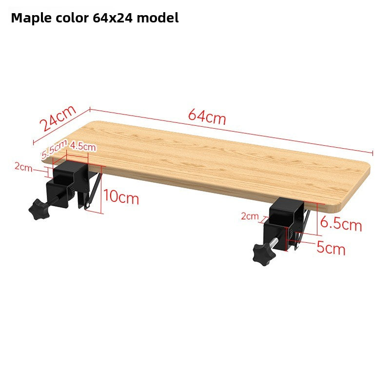 Desktop Extension Board No Punching, Table Lengthened and Widened Extension Board with Drawers Available, Desk Extended Wrench Bracket