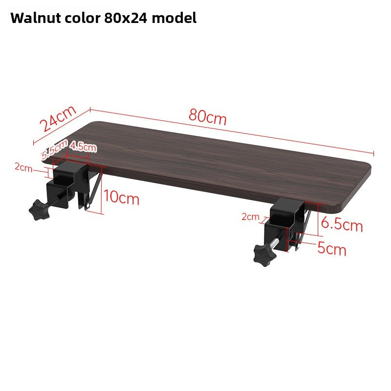 Desktop Extension Board No Punching, Table Lengthened and Widened Extension Board with Drawers Available, Desk Extended Wrench Bracket