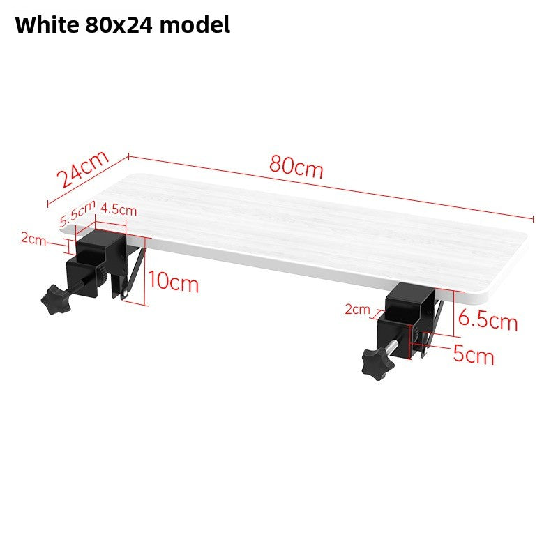 Desktop Extension Board No Punching, Table Lengthened and Widened Extension Board with Drawers Available, Desk Extended Wrench Bracket